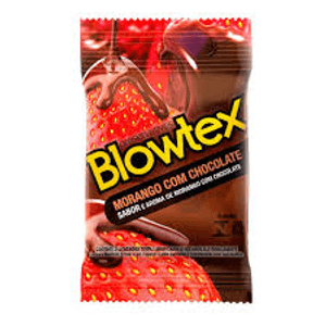 Produto Preservativo blowtex morango com chocolate 3un foto 1