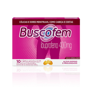 Produto Buscofem 400 mg com 10 capsulas foto 1
