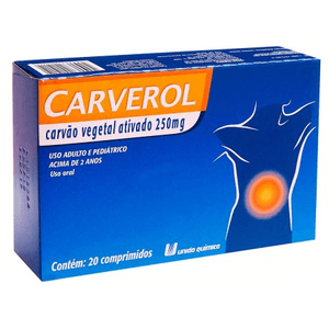 Produto Carverol caixa com 20 comprimidos uniao quimica foto 1