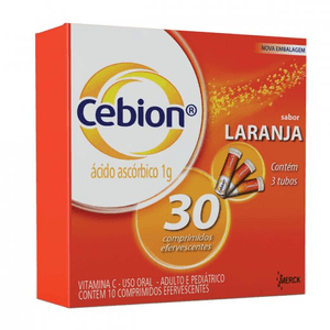 Produto Cebion 1g kit 30 comprimidos efervescentes foto 1