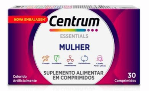 Produto Centrum essentials mulher suplemento alimentar com 30 comprimidos foto 1