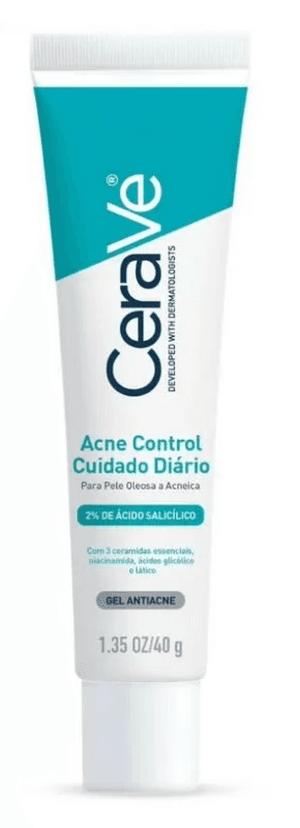 Produto Gel de limpeza facial acne control para pele oleosa a acneica 40g cerave foto 1