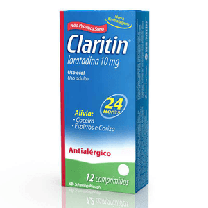 Produto Claritin 12 comprimidos 24 horas
 foto 1