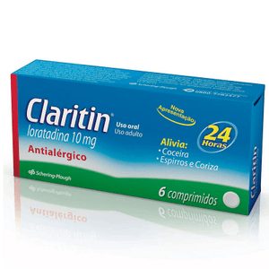 Produto Claritin 10 mg com 6 comprimidos foto 1