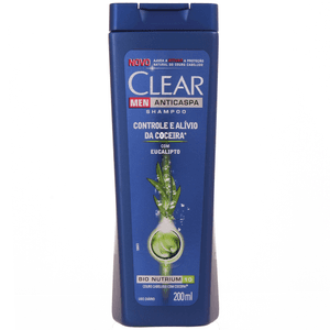 Produto Shampoo clear men anticaspa controle e alivio da coceira 200ml foto 1
