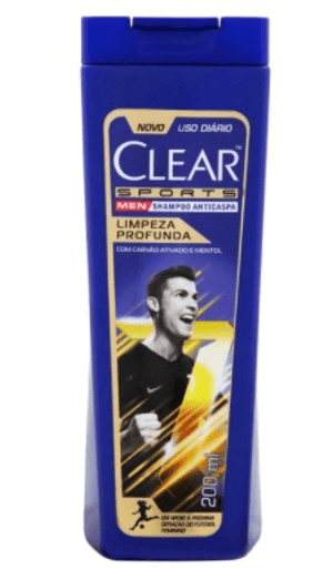 Produto Shampoo clear anticaspa limpeza profunda  men 200 ml foto 1