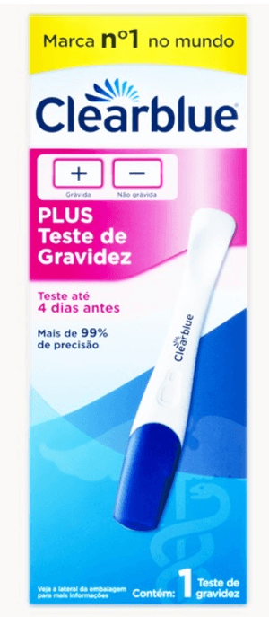 Produto Clearblue plus teste gravidez com 1 teste foto 1