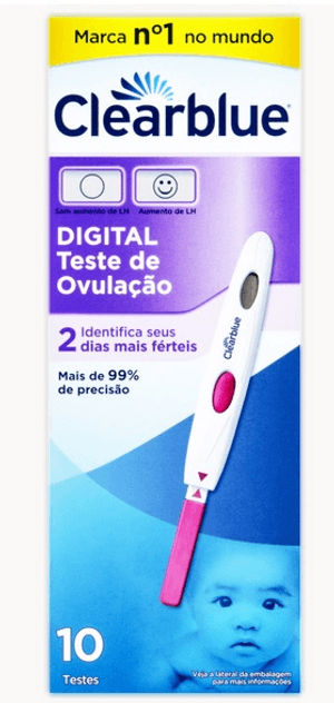 Produto Clearblue teste ovulação digital  10 testes foto 1