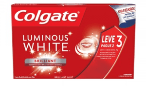 Produto Creme dental colgate luminous brilhante white leve 3 pague 2 70g foto 1