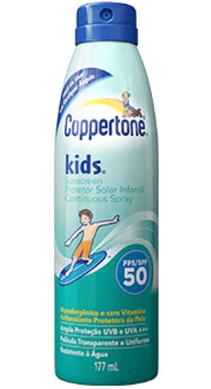 Produto Spray kids coppertone fps 50 177 ml foto 1
