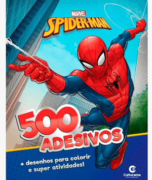 Produto 500 adesivos homem aranha - culturama foto 1