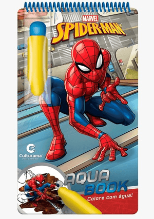 Produto Aquabook homem aranha - culturama foto 1