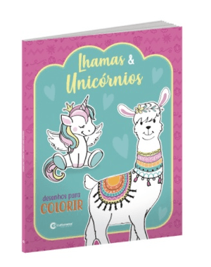 Produto Lhamas e unicornios desenhos para colorir - culturama foto 1