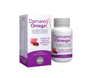 Produto Damater omega 30 capsulas gelatinosas moles foto 1