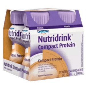 Produto Danone nutridrink compact protein capuccino 4un 125ml cada foto 1