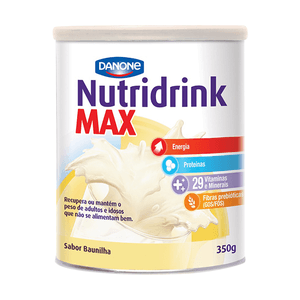 Produto Nutridrink max sabor baunilha 350g
 foto 1
