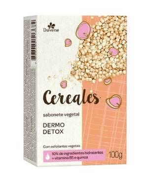 Produto Sabonete vegetal davene cereales dermo detox 100g foto 1