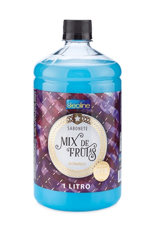 Produto Sabonete liquido deoline refil mix de frutas 1 litro foto 1