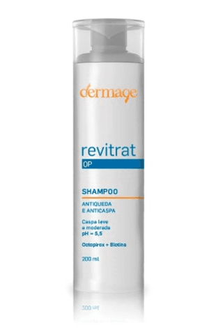 Produto Dermage revitrat op antiqueda e anticaspa shampoo 200ml foto 1
