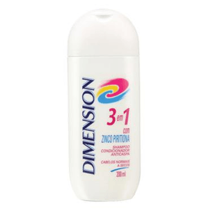 Produto Shampoo dimension 3x1 a/c 200 ml norm/seco foto 1
