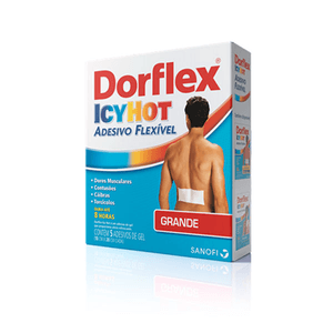 Produto Dorflex icy hot 5 adesivos de gel grande foto 1