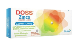 Produto Doss zinco caixa com 30 capsulas foto 1