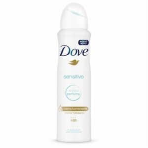 Produto Desodorante aerossol dove sensitive sem perfume 150ml foto 1