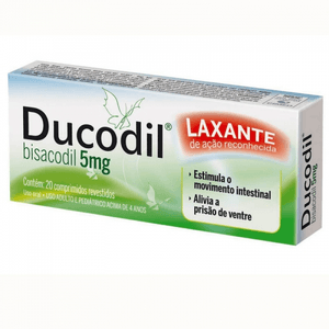 Produto Ducodil 5 mg com 20 comprimidos cimed foto 1
