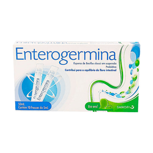 Produto Enterogermina com 10 flaconetes 05 ml cada foto 1