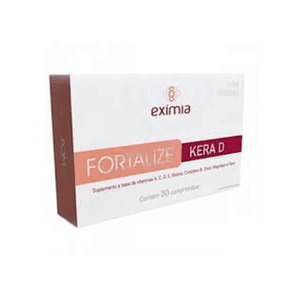 Produto Eximia fortaliza kera d caixa com 30 comprimidos foto 1