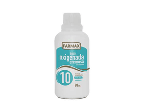Produto Agua oxigenada cremosa farmax 10 volumes 90ml foto 1