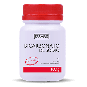Produto Bicarbonato de sodio farmax 100g foto 1