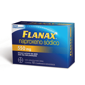 Produto Flanax 550 mg com 10 comprimidos foto 1
