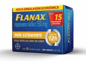 Produto Flanax 550mg caixa com 15 comprimidos foto 1