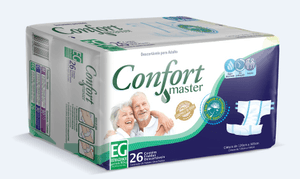 Produto Fralda para incontinencia confort master pacote economico eg 26 unidades foto 1