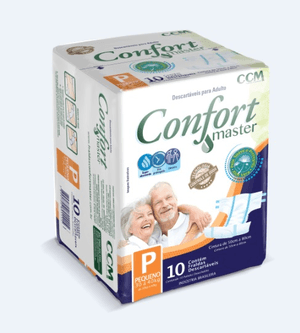 Produto Fralda para incontinencia ccm confort master p 10 unidades foto 1