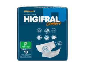 Produto Fralda para incontinencia higifral confort p 10un foto 1