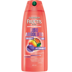 Produto Shampoo fructis liso absoluto pos quimica 400 ml foto 1