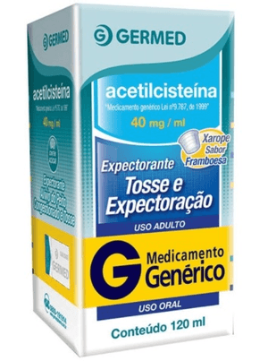 Produto Acetilcisteina 40mg frasco com 120ml genérico germed foto 1