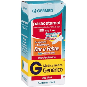 Produto Paracetamol bebe 15ml germed - generico foto 1