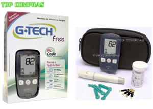 Produto Medidor glicose g-tech free 1 - kit completo foto 1