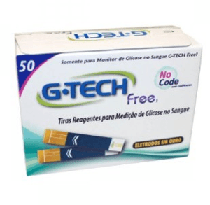 Produto Gtech free tiras reagentes com 50 unidades foto 1