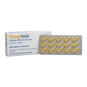 Produto Gengimin 160mg 15 comprimidos
 foto 1