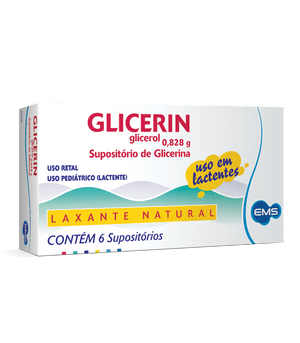 Produto Glicerin sup lact com 6 ems foto 1