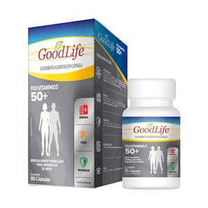 Produto Goodlife 50+ polivitaminico 60 capsulas foto 1