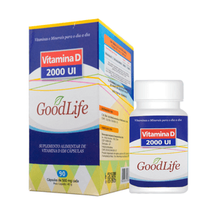 Produto Goodlife vitamina d3 2000ui 90 capsulas foto 1