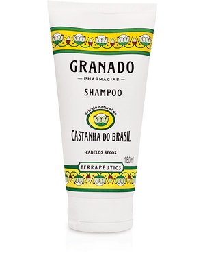 Produto Shampoo granado castanha do brasil para cabelos secos 180ml foto 1