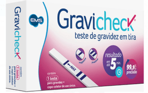 Produto Gravicheck test de gravidez em tira ems foto 1