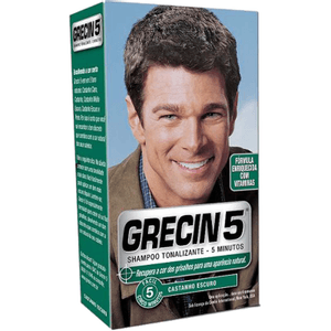 Produto Grecin 5 shampoo colorante cast medio escuro foto 1