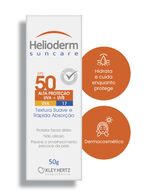 Produto Helioderm suncare facial fps30 toque seco 50g foto 1